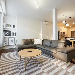 New Spacious Industrial Loft In Le Plateau By Den Appartement